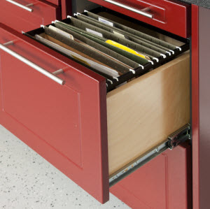 Cherry Valley IL - Drawer Unit Garage Organization